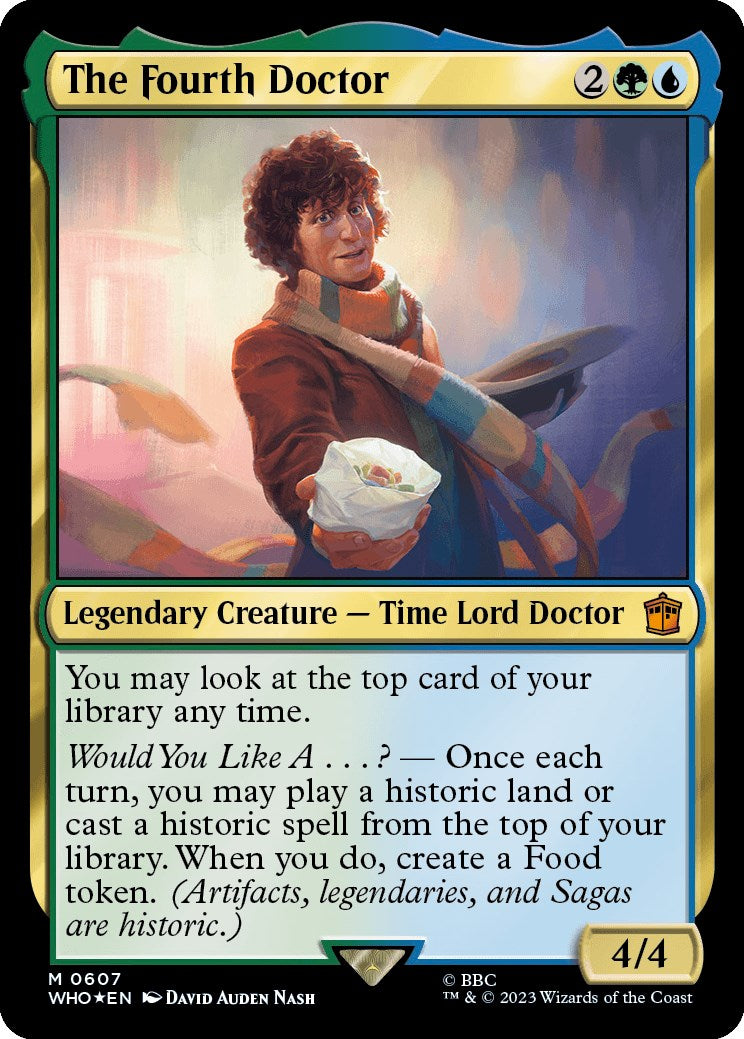 The Fourth Doctor (Surge Foil) [Doctor Who] | The Time Vault CA