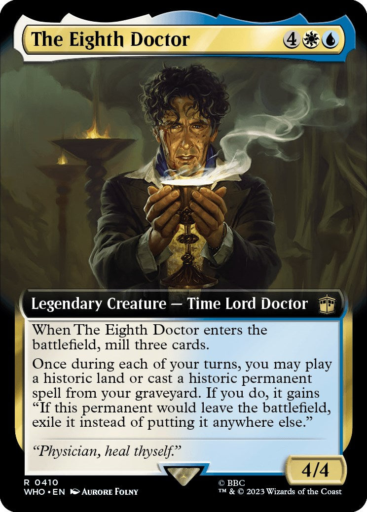 The Eighth Doctor (Extended Art) [Doctor Who] | The Time Vault CA