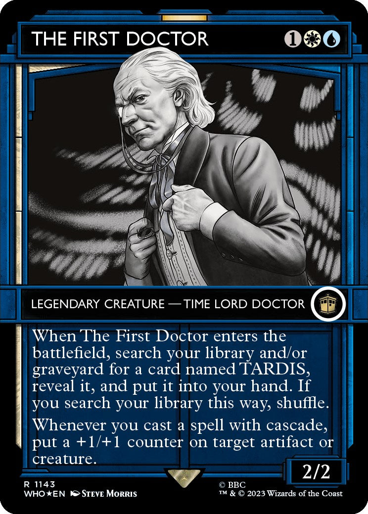The First Doctor (Showcase) (Surge Foil) [Doctor Who] | The Time Vault CA
