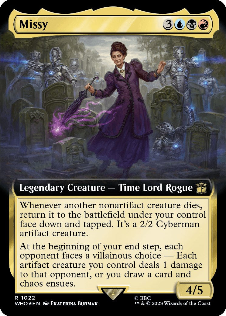 Missy (Extended Art) (Surge Foil) [Doctor Who] | The Time Vault CA