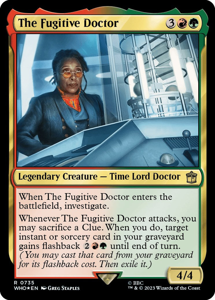 The Fugitive Doctor (Surge Foil) [Doctor Who] | The Time Vault CA
