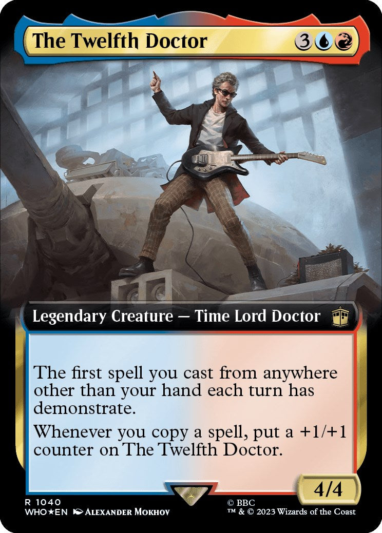 The Twelfth Doctor (Extended Art) (Surge Foil) [Doctor Who] | The Time Vault CA