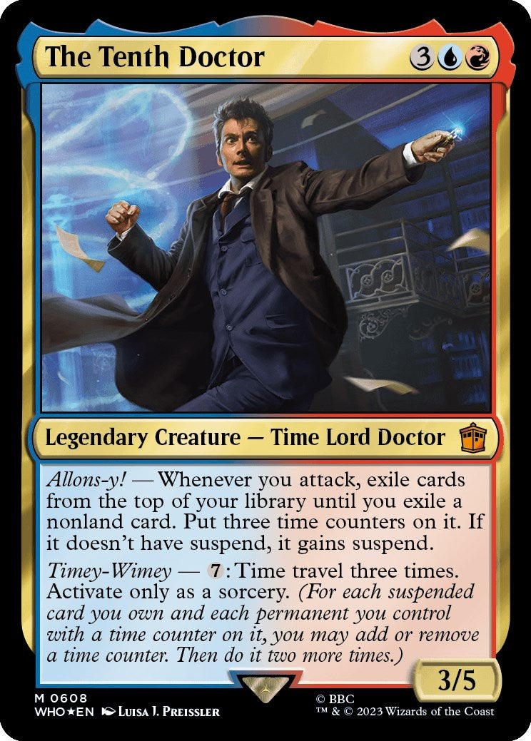 The Tenth Doctor (Surge Foil) [Doctor Who] | The Time Vault CA