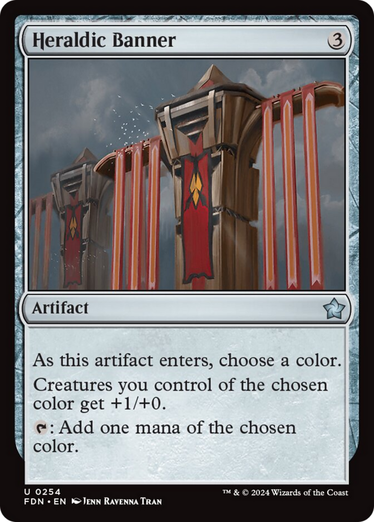 Heraldic Banner [Foundations] | The Time Vault CA