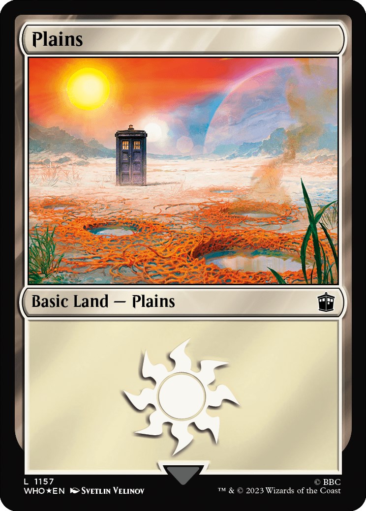 Plains (1157) (Surge Foil) [Doctor Who] | The Time Vault CA