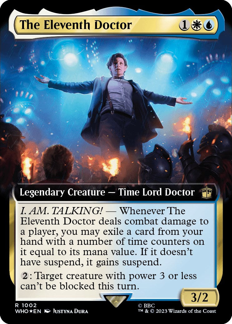 The Eleventh Doctor (Extended Art) (Surge Foil) [Doctor Who] | The Time Vault CA