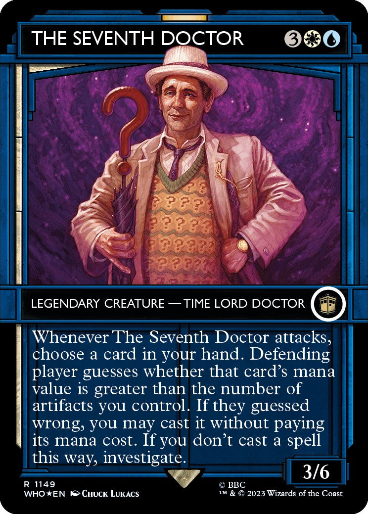 The Seventh Doctor (Showcase) (Surge Foil) [Doctor Who] | The Time Vault CA