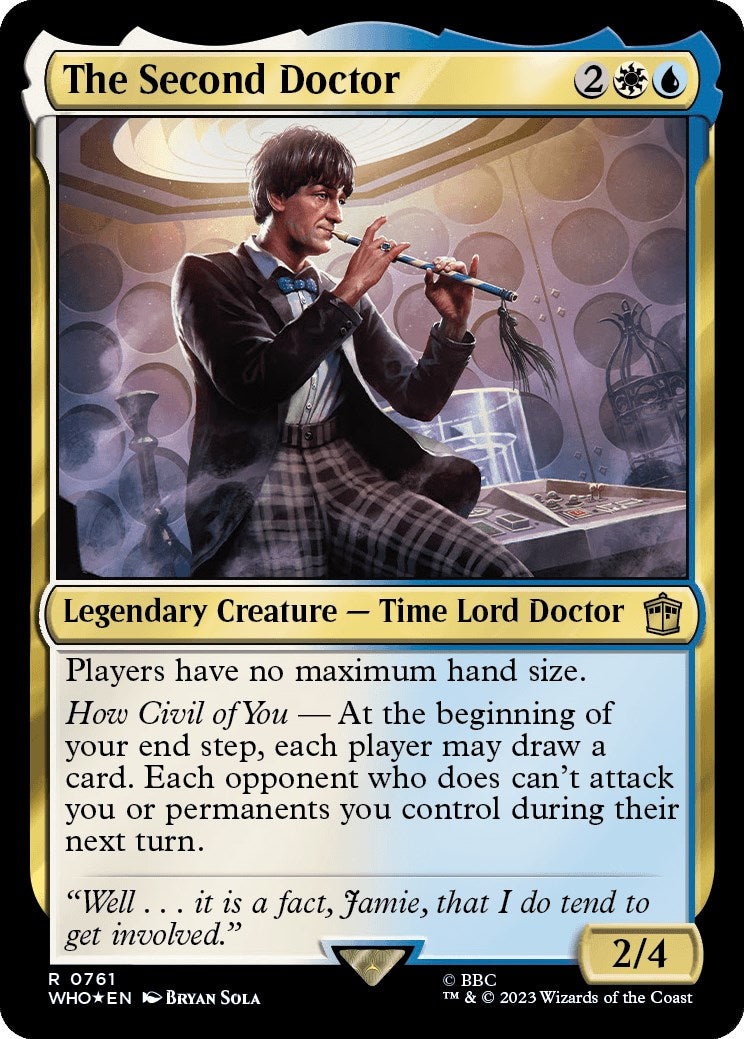 The Second Doctor (Surge Foil) [Doctor Who] | The Time Vault CA