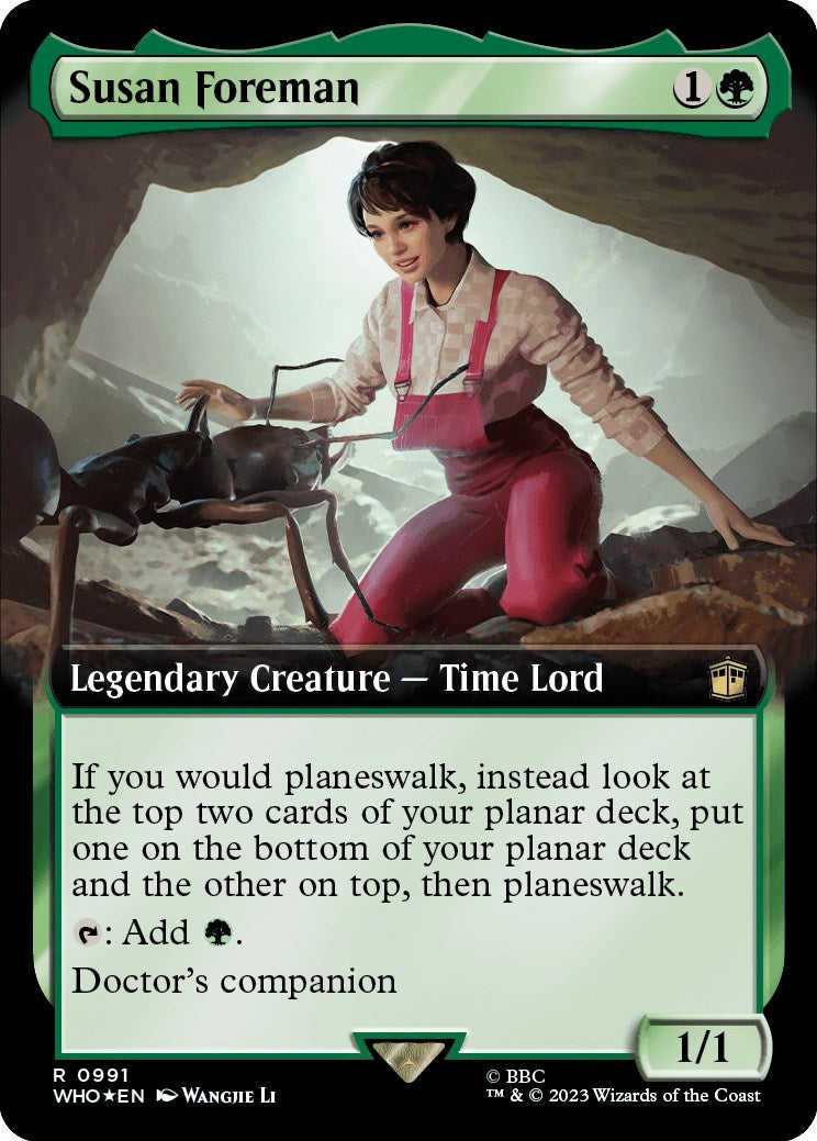 Susan Foreman (Extended Art) (Surge Foil) [Doctor Who] | The Time Vault CA