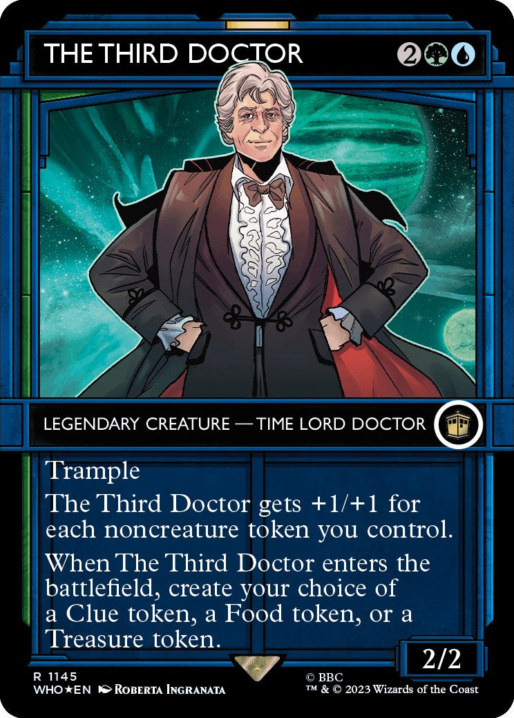 The Third Doctor (Showcase) (Surge Foil) [Doctor Who] | The Time Vault CA