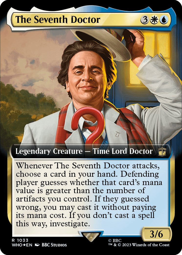 The Seventh Doctor (Extended Art) (Surge Foil) [Doctor Who] | The Time Vault CA