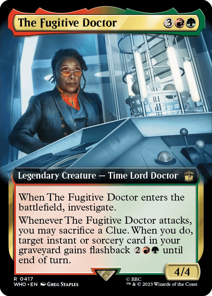 The Fugitive Doctor (Extended Art) [Doctor Who] | The Time Vault CA