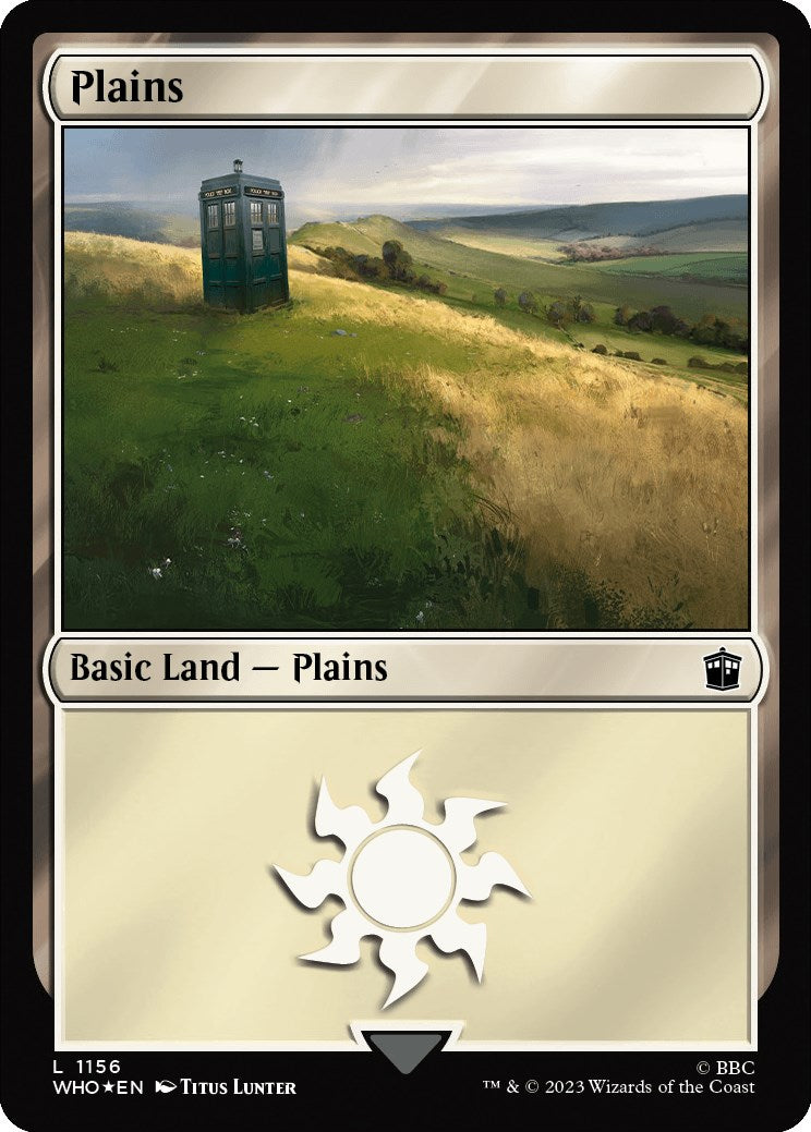 Plains (1156) (Surge Foil) [Doctor Who] | The Time Vault CA