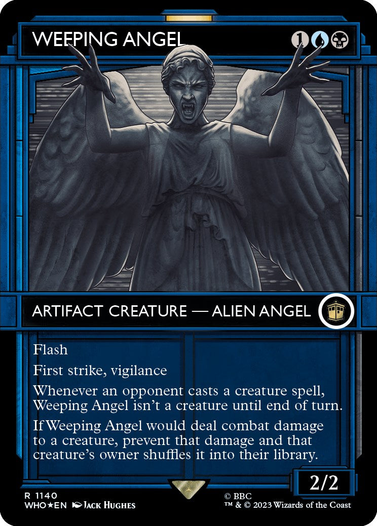 Weeping Angel (Showcase) (Surge Foil) [Doctor Who] | The Time Vault CA