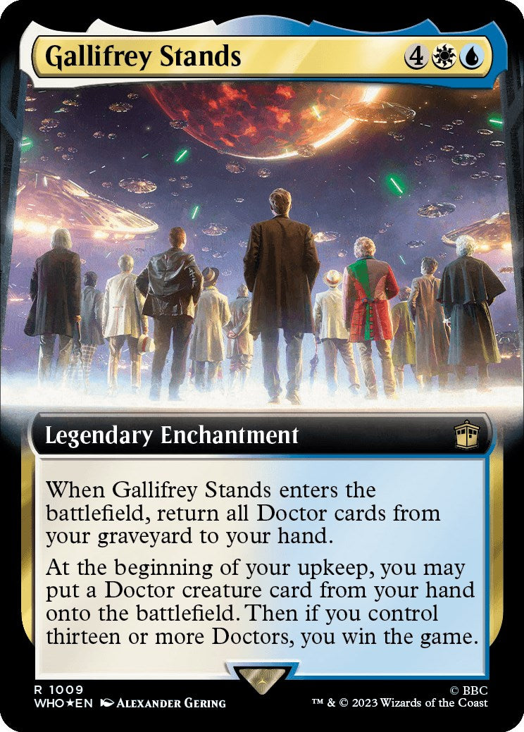Gallifrey Stands (Extended Art) (Surge Foil) [Doctor Who] | The Time Vault CA