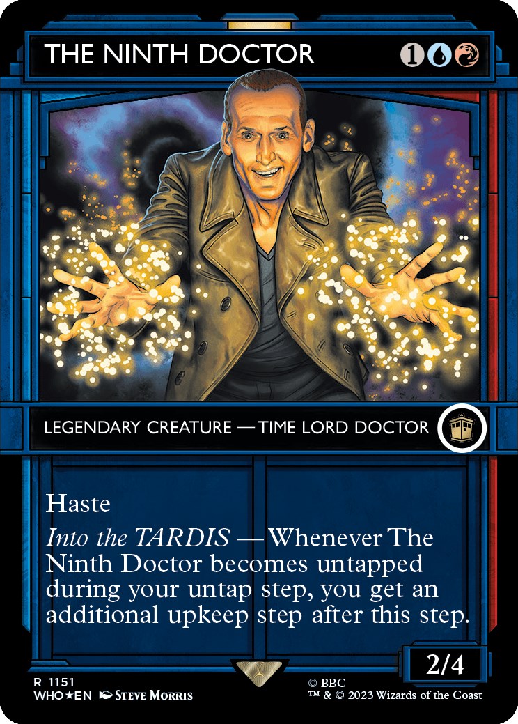 The Ninth Doctor (Showcase) (Surge Foil) [Doctor Who] | The Time Vault CA