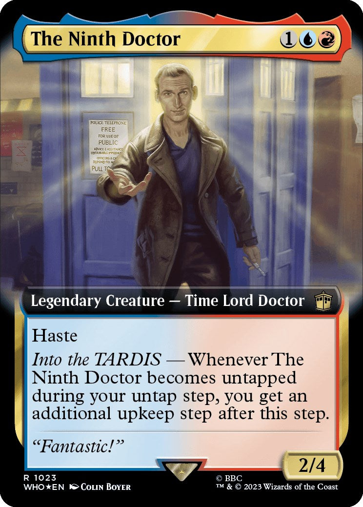 The Ninth Doctor (Extended Art) (Surge Foil) [Doctor Who] | The Time Vault CA