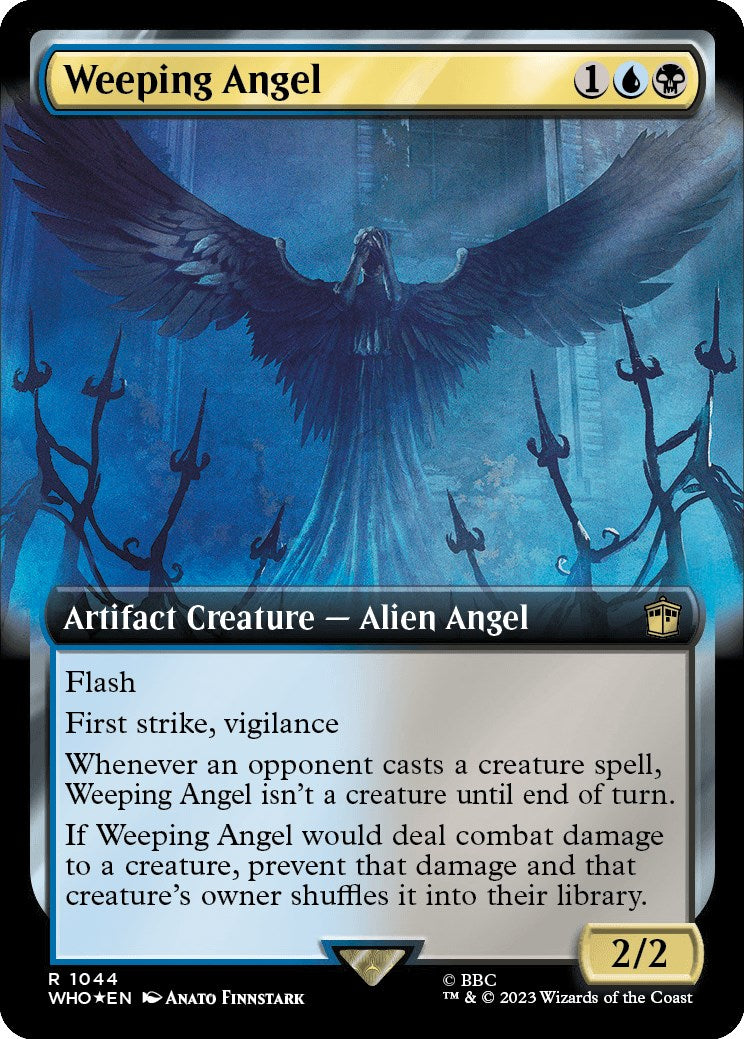 Weeping Angel (Extended Art) (Surge Foil) [Doctor Who] | The Time Vault CA