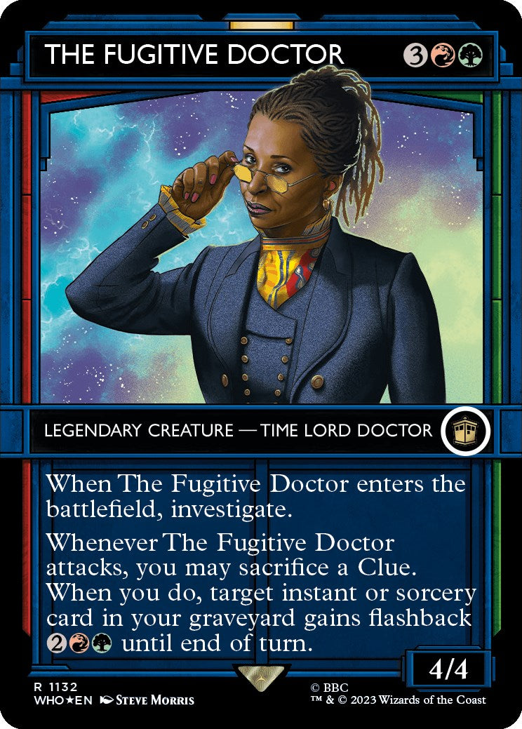 The Fugitive Doctor (Showcase) (Surge Foil) [Doctor Who] | The Time Vault CA