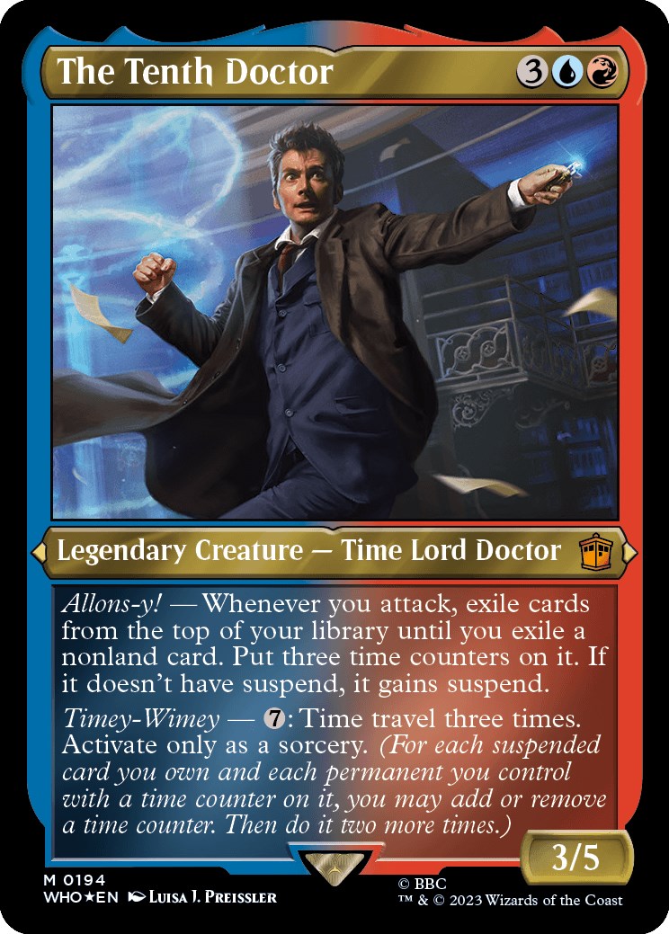 The Tenth Doctor (Display Commander) [Doctor Who] | The Time Vault CA