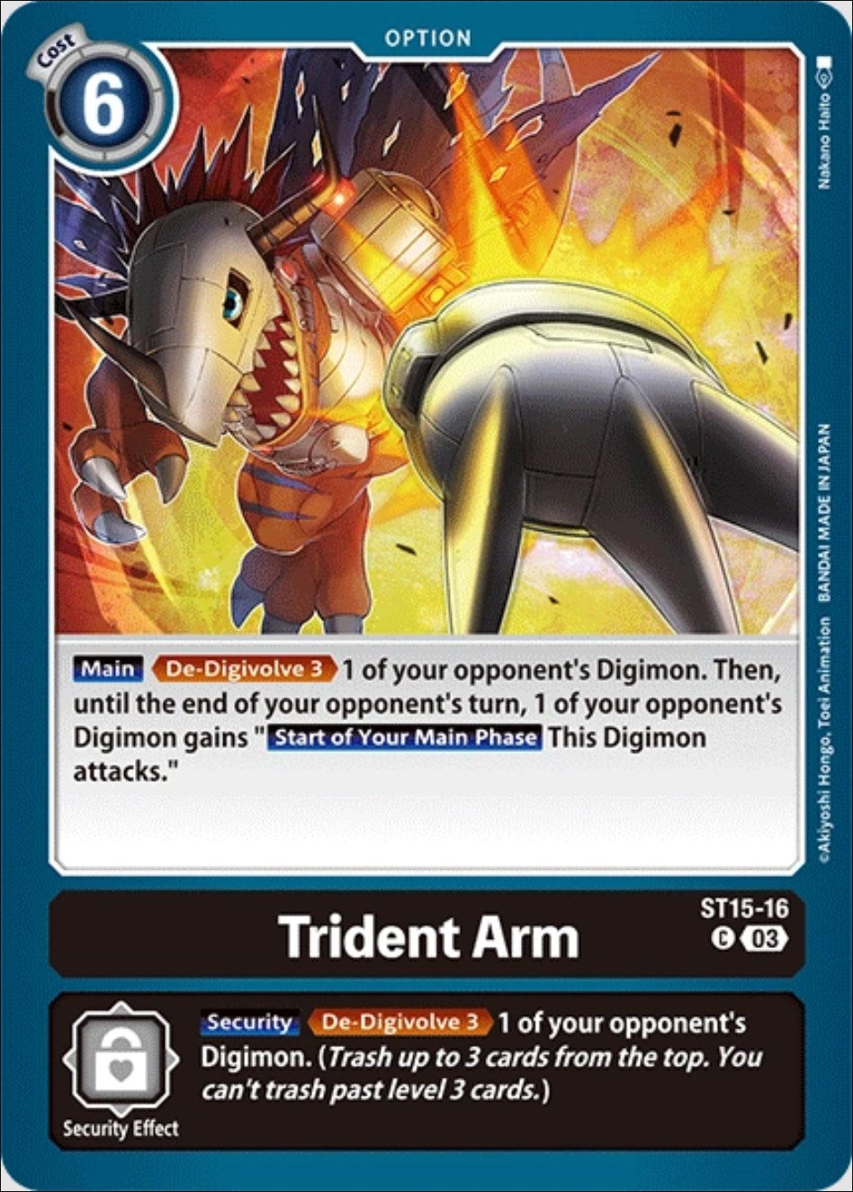 Trident Arm [ST15-16] [Starter Deck: Dragon of Courage] | The Time Vault CA