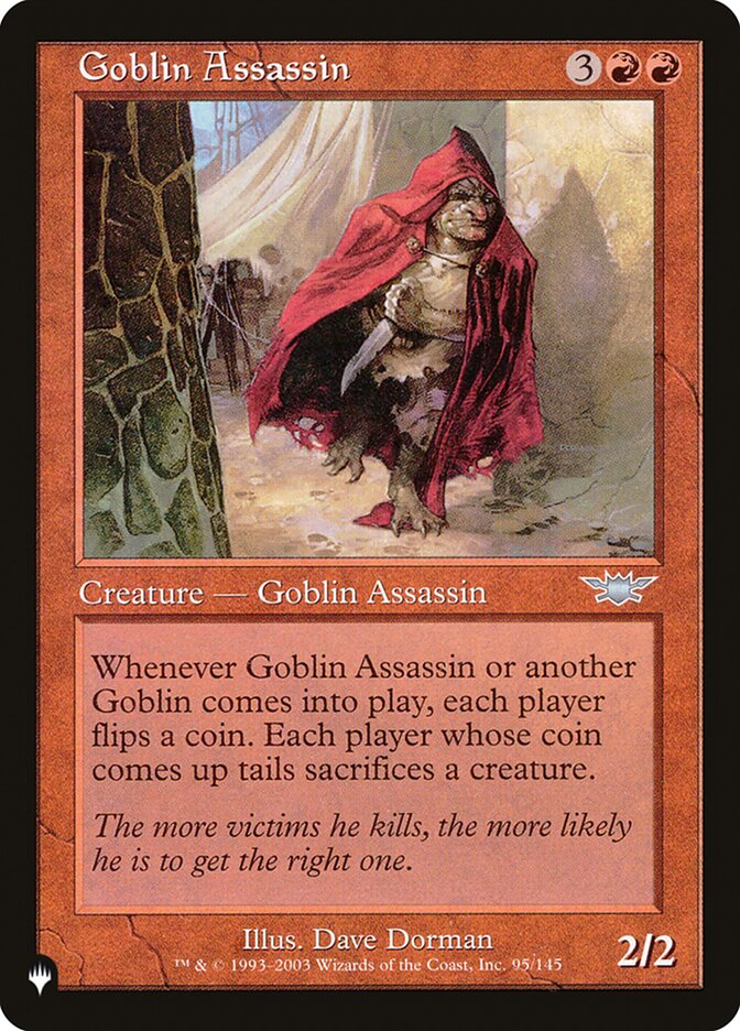 Goblin Assassin [The List] | The Time Vault CA