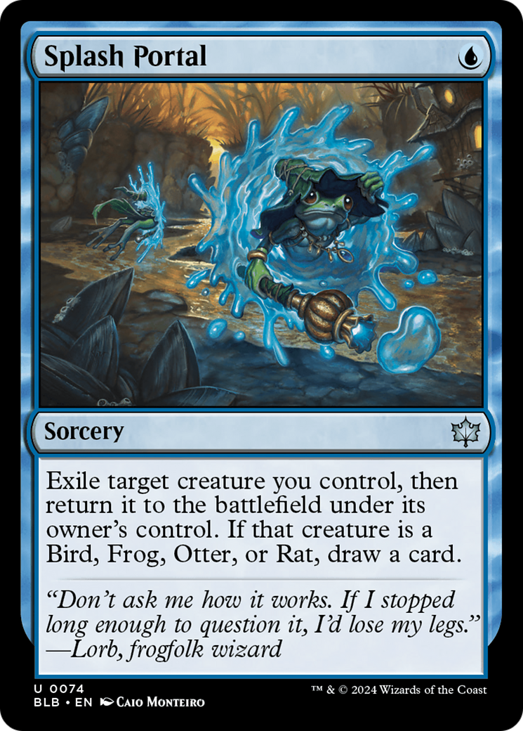 Splash Portal [Bloomburrow] | The Time Vault CA
