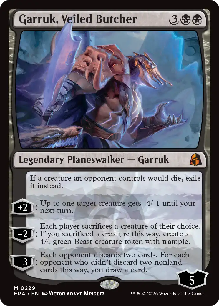 Garruk, Veiled Butcher [Reality Fracture] | The Time Vault CA