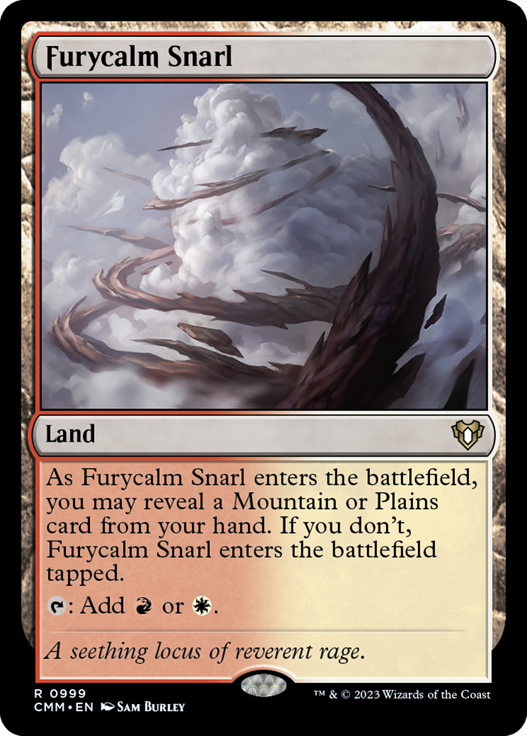 Furycalm Snarl [Commander Masters] | The Time Vault CA