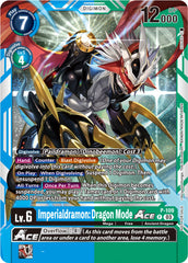 Imperialdramon: Dragon Mode Ace [P-109 ] (NYCC 2023 Demo Deck) [Promotional Cards] | The Time Vault CA