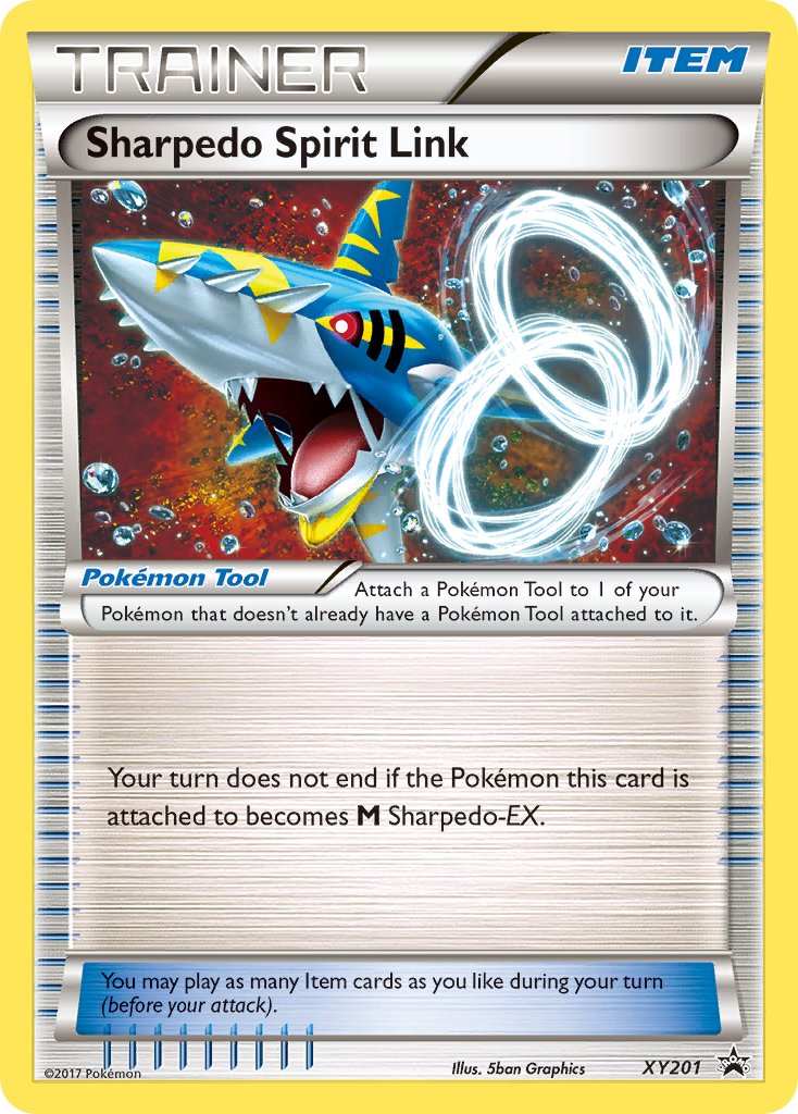 Sharpedo Spirit Link (XY201) [XY: Black Star Promos] | The Time Vault CA