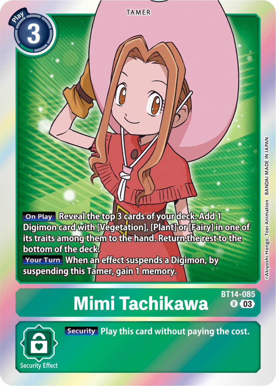 Mimi Tachikawa [BT14-085] [Blast Ace] | The Time Vault CA