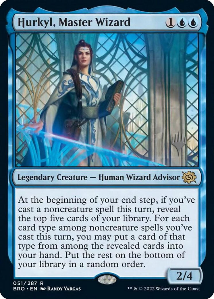 Hurkyl, Master Wizard (Promo Pack) [The Brothers' War Promos] | The Time Vault CA