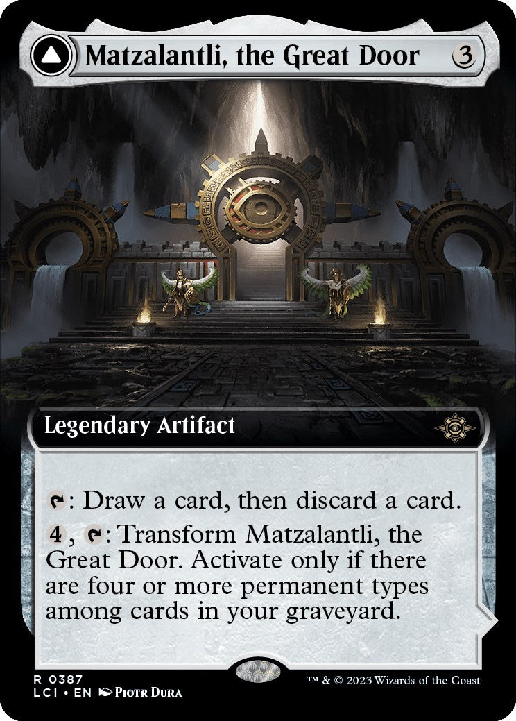 Matzalantli, the Great Door // The Core (Extended Art) [The Lost Caverns of Ixalan] | The Time Vault CA