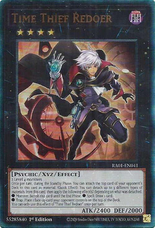 Time Thief Redoer [RA01-EN041] Prismatic Ultimate Rare | The Time Vault CA