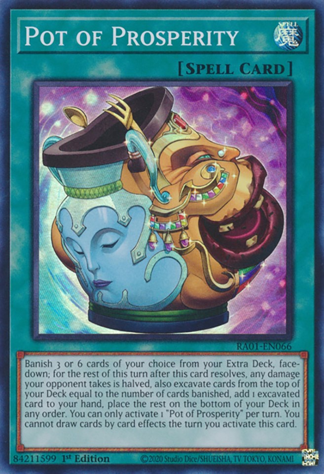 Pot of Prosperity [RA01-EN066] Super Rare | The Time Vault CA