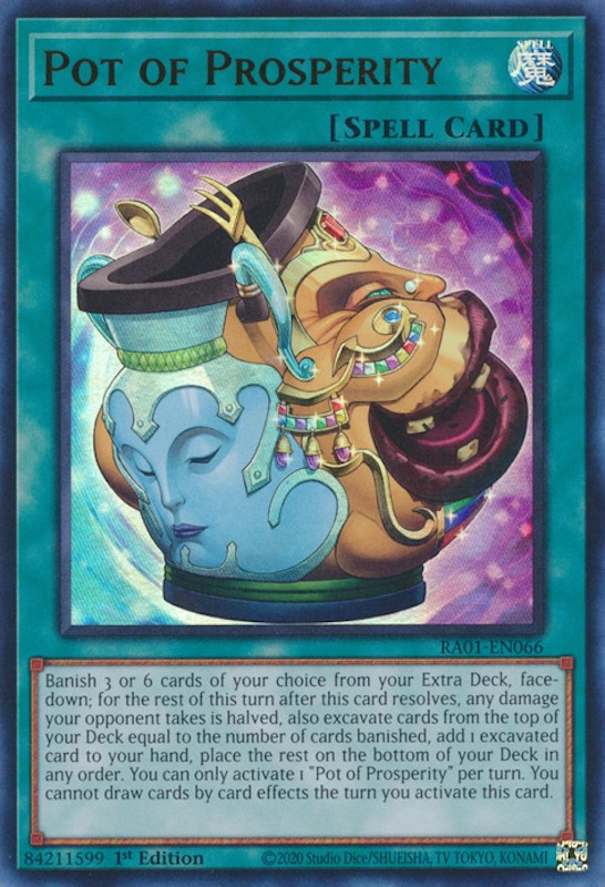 Pot of Prosperity [RA01-EN066] Ultra Rare | The Time Vault CA