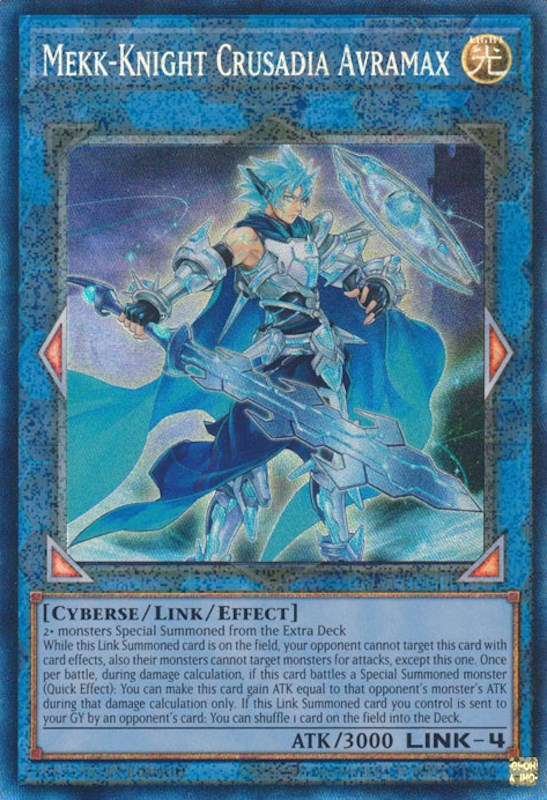 Mekk-Knight Crusadia Avramax [RA01-EN044] Prismatic Collector's Rare | The Time Vault CA