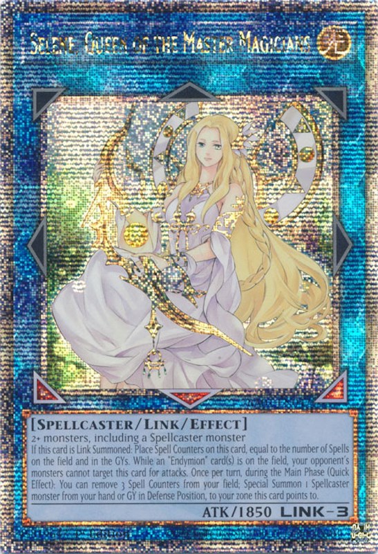 Selene, Queen of the Master Magicians [RA01-EN047] Quarter Century Secret Rare | The Time Vault CA