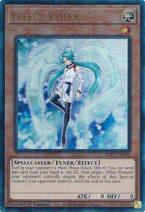 Effect Veiler [RA01-EN003] Prismatic Ultimate Rare | The Time Vault CA