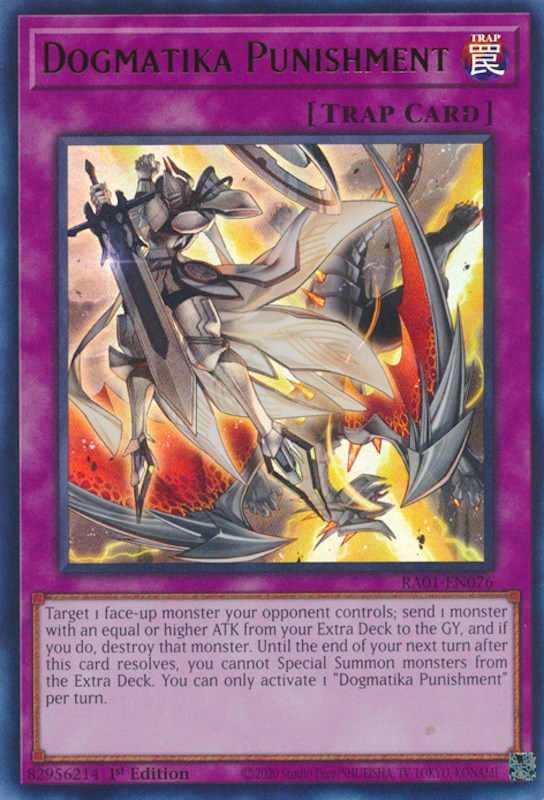 Dogmatika Punishment [RA01-EN076] Ultra Rare | The Time Vault CA