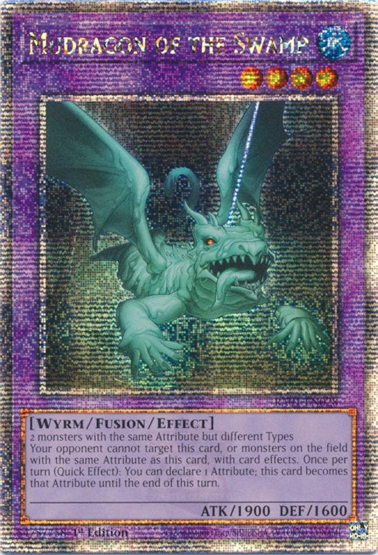 Mudragon of the Swamp [RA01-EN028] Quarter Century Secret Rare | The Time Vault CA