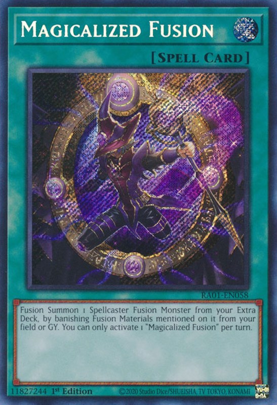 Magicalized Fusion [RA01-EN058] Secret Rare | The Time Vault CA