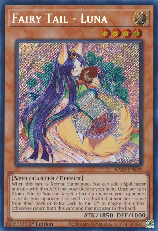 Fairy Tail - Luna [RA01-EN009] Secret Rare | The Time Vault CA