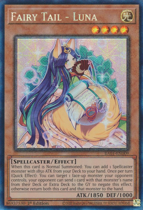Fairy Tail - Luna [RA01-EN009] Prismatic Collector's Rare | The Time Vault CA