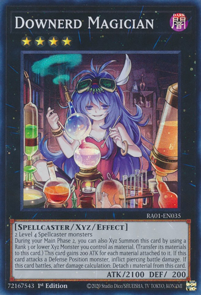 Downerd Magician [RA01-EN035] Super Rare | The Time Vault CA