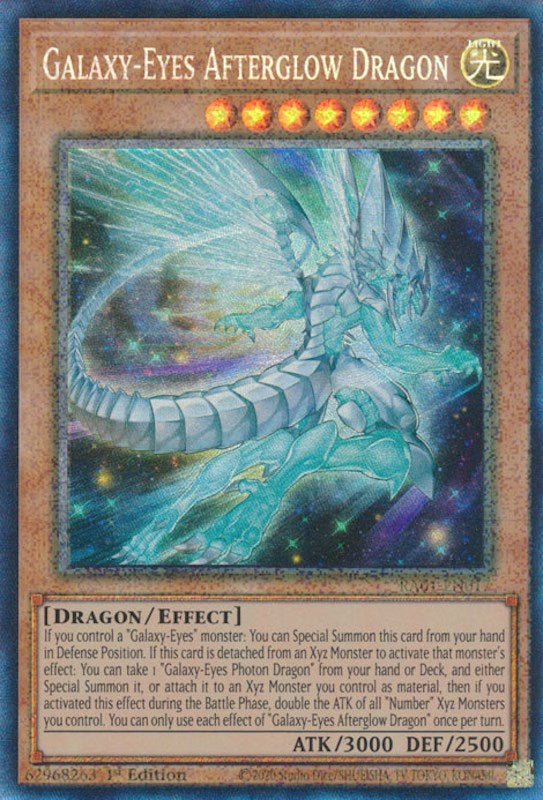 Galaxy-Eyes Afterglow Dragon [RA01-EN017] Prismatic Collector's Rare | The Time Vault CA