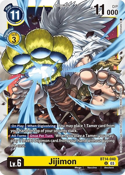 Jijimon [BT14-040] [Blast Ace] | The Time Vault CA