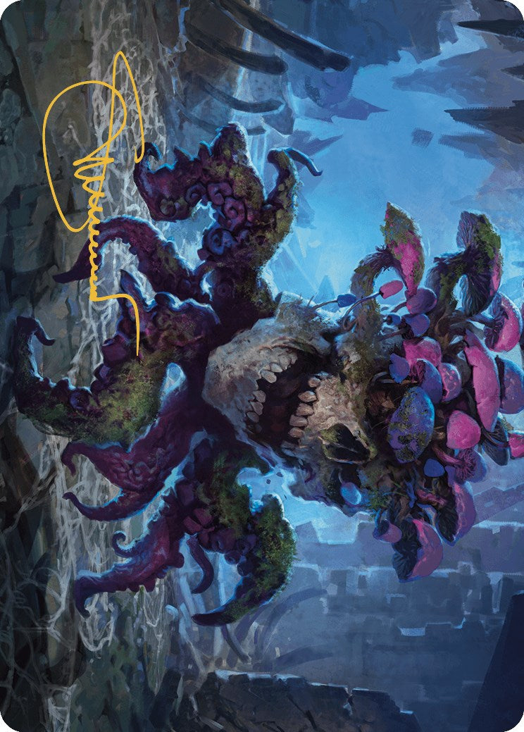 Deathcap Marionette Art Card (Gold-Stamped Signature) [The Lost Caverns of Ixalan Art Series] | The Time Vault CA