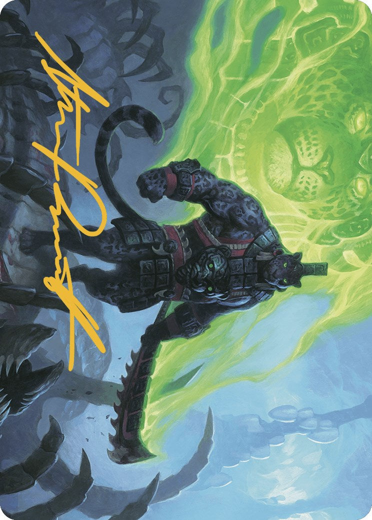 Malamet Veteran Art Card (Gold-Stamped Signature) [The Lost Caverns of Ixalan Art Series] | The Time Vault CA